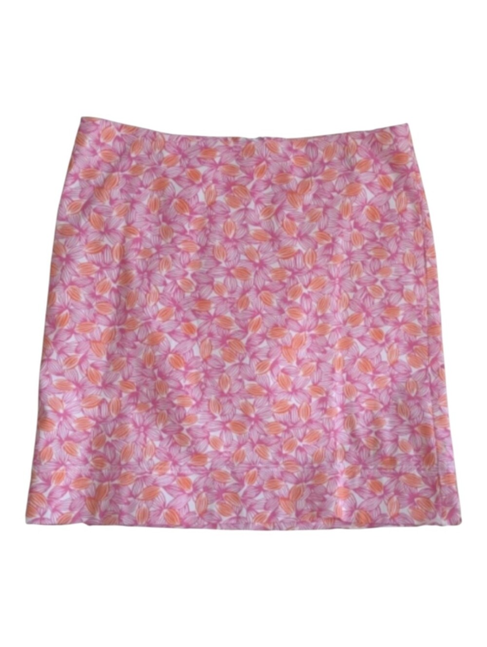 TALBOTS Skirt Floral Colorful Straight 10